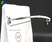 Borsa di caffè d'imballaggio della valvola della borsa di caffè del fondo piatto di Matte Recyclable Mono PE/PE