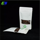 Caffè riutilizzabile biodegradabile Bean Packaging dei sacchetti dell'alimento di PLA con la valvola